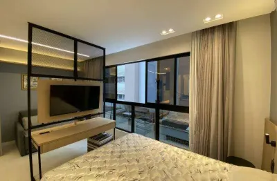 Loft mobiliado na região central de blumenau | cadore imóveis