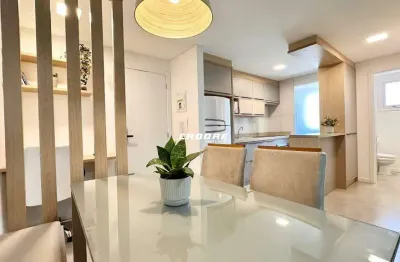 Apartamento mobiliado à venda - 1 suíte + lavabo - totalmente mobiliado