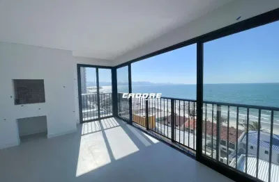 Apartamento para locação com vista permanente para o mar em balneário perequê - porto belo i cadore imóveis