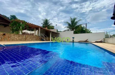 Casa com 3 dormitórios à venda, 442 m² por r$ 2.300.000,00 - chácara machadinho ii - americana/sp
