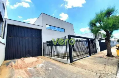 Galpão para alugar, 368 m² por r$ 8.012,86/mês - jardim luciane - americana/sp