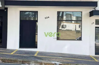 Salão para alugar, 56 m² por r$ 2.061,38/mês - vila pavan - americana/sp