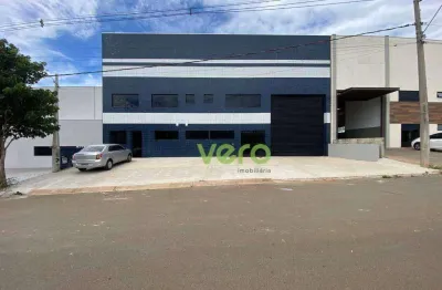 Galpão, 980 m² - venda por r$ 2.600.000,00 ou aluguel por r$ 16.100,00/mês - centro industrial (cintec - santa bárbara d'oeste/sp