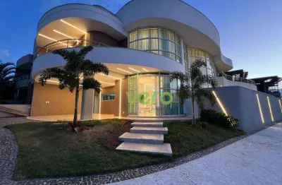 Casa com 5 dormitórios à venda, 540 m² por r$ 5.500.000 - jardim tripoli - americana/sp