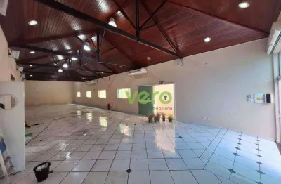 Salão, 400 m² - venda por r$ 1.700.000,00 ou aluguel por r$ 5.020,00/mês - centro - santa bárbara d'oeste/sp