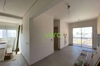 Apartamento com 2 dormitórios à venda, 54 m² por r$ 370.000 - centro - americana/sp