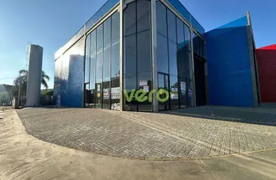 Salão para alugar, 421 m² por r$ 8.500,00/mês - loteamento industrial nossa senhora de fátima - americana/sp