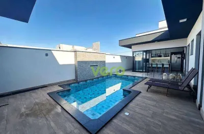 Casa com 3 dormitórios à venda, 200 m² por r$ 1.590.000,00 - jardim recanto das águas - nova odessa/sp