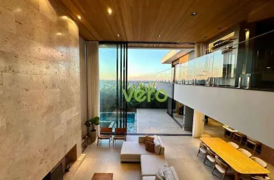 Casa com 3 dormitórios à venda, 400 m² por r$ 4.500.000,00 - loteamento residencial jardim villagio - americana/sp