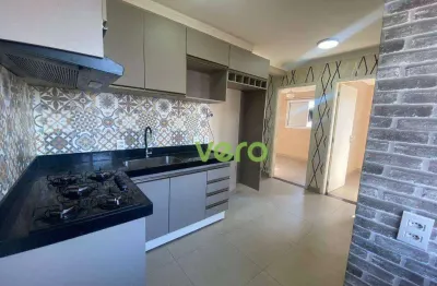 Apartamento com 2 dormitórios à venda, 49 m² por r$ 210.000,00 - jardim das orquídeas - santa bárbara d'oeste/sp