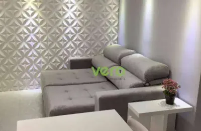 Apartamento com 2 dormitórios à venda, 45 m² por r$ 190.000,00 - jardim bertoni - americana/sp