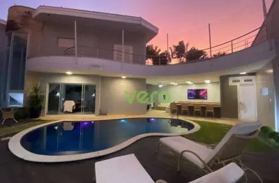 Casa para alugar, 375 m² por r$ 11.940,00/mês - chácara letônia - americana/sp