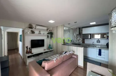 Apartamento com 3 dormitórios à venda, 70 m² por r$ 549.000,00 - jardim ipiranga - americana/sp