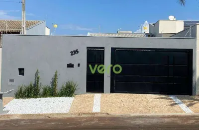 Casa com 3 dormitórios à venda, 134 m² por r$ 950.000,00 - jardim souza queiroz - santa bárbara d'oeste/sp