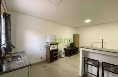 Kitnet com 1 dormitório para alugar, 35 m² por r$ 1.674,87/mês - jardim dona judith - americana/sp