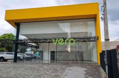 Salão para alugar, 300 m² por r$ 22.333,91/mês - são vito - americana/sp