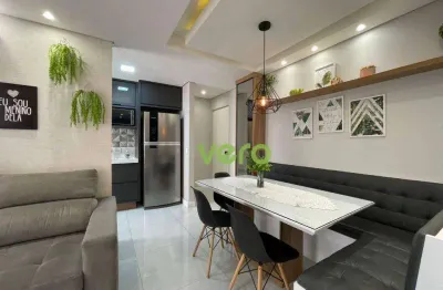 Apartamento com 2 dormitórios à venda, 57 m² por r$ 420.000,00 - residencial dona margarida - santa bárbara d'oeste/sp