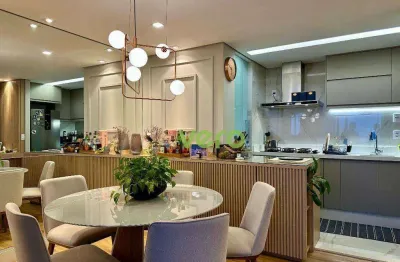 Apartamento com 2 dormitórios à venda, 70 m² por r$ 720.000,00 - jardim ipiranga - americana/sp