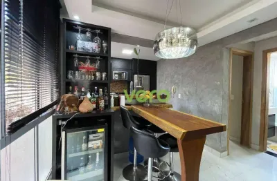 Apartamento com 2 dormitórios à venda, 42 m² por r$ 254.000,00 - jardim terramérica i - americana/sp