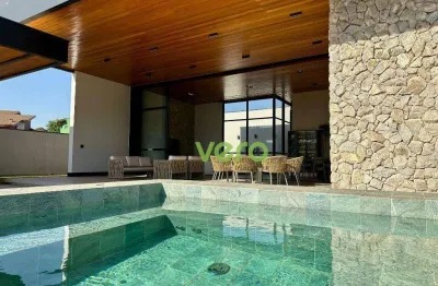 Casa com 3 dormitórios à venda, 342 m² por r$ 2.900.000,00 - recanto da fazenda - nova odessa/sp