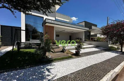 Casa com 4 dormitórios à venda, 293 m² por r$ 2.150.000,00 - condomínio phillipson park - americana/sp