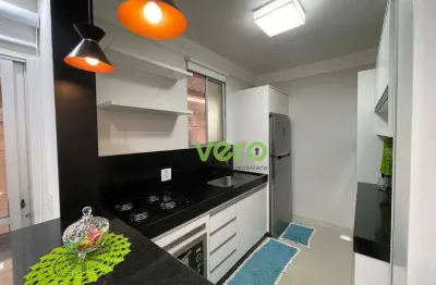 Apartamento com 2 dormitórios à venda, 45 m² por r$ 235.000,00 - loteamento industrial machadinho - americana/sp