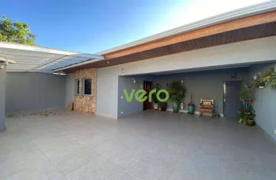 Casa com 3 dormitórios para alugar, 254 m² por r$ 7.681/mês - chácara machadinho ii - americana/sp