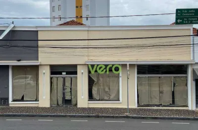 Salão para alugar, 258 m² por r$ 9.800/mês - centro - americana/sp