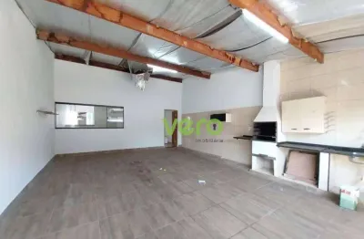 Casa com 2 dormitórios para alugar, 142 m²  - parque nova carioba - americana/sp