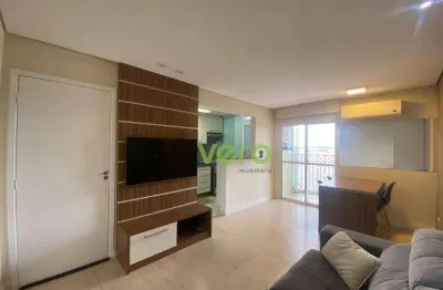 Apartamento para alugar, 69 m² por r$ 3.756,75/mês - jardim santana - americana/sp