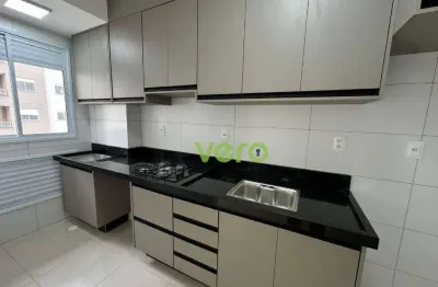 Apartamento com 2 dormitórios para alugar, 53 m² por r$ 2.190,00/mês - jardim terramérica i - americana/sp