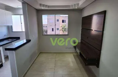 Apartamento com 2 dormitórios, 50 m² - venda por r$ 225.000,00 ou aluguel por r$ 1.195,00/mês - chácara letônia - americana/sp