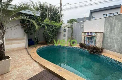 Casa com 3 dormitórios, 250 m² - venda  ou aluguel - jardim souza queiroz - santa bárbara d'oeste/sp