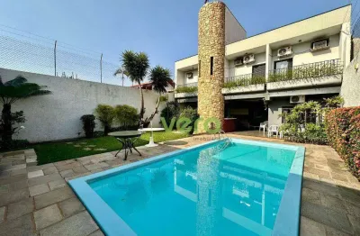 Casa com 3 dormitórios para alugar, 359 m²  - chácara machadinho ii - americana/sp
