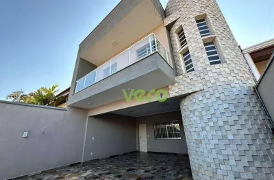 Casa com 3 dormitórios, 221 m² - venda por r$ 880.000,00 ou aluguel por r$ 4.950,00/mês - parque novo mundo - americana/sp
