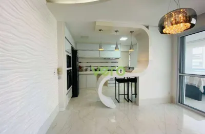 Apartamento com 3 dormitórios para alugar, 121 m² por r$ 8.250,00/mês - santo antônio - americana/sp