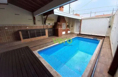 Casa com 3 dormitórios para alugar, 261 m² por R$ 5.229/mês - Parque Novo Mundo - Americana/SP