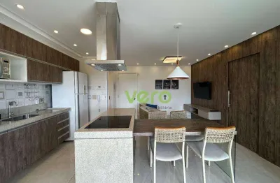 Apartamento com 1 dormitório para alugar, 49 m² por R$ 3.766,50/mês - Santo Antônio - Americana/SP