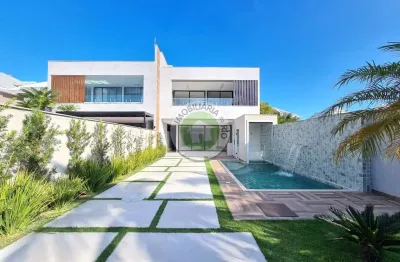 Interlagos de itaúna - casa contemporanea 4 suítes, sotão de 70m²