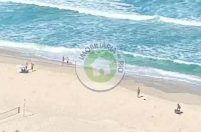 Ótimo apto. modernizado com 77m², andar alto, sol da manhã com linda vista da praia e do mar.