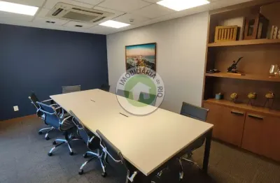 Venda de sala comercial de alto padrão na barra da tijuca, rio de janeiro - 3 banheiros, 4 vagas, 183m².