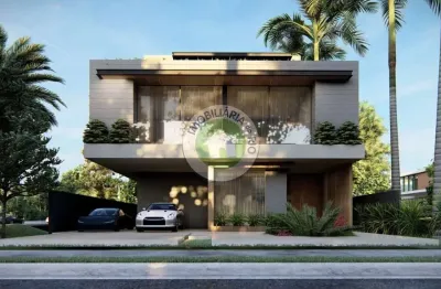 Casa de 973m², 5 suítes no condomínio alphaville - barra da tijuca