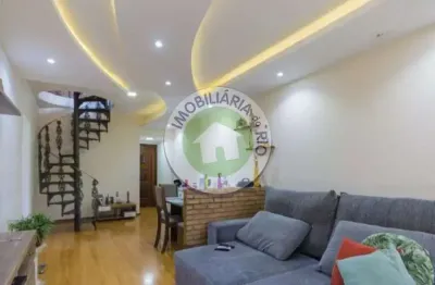 Avenida nos manancias- excelente cobertura duplex na taquara- 3 quartos- 121.m2