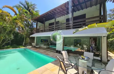 Casa contemporânea de 448m², 4 quartos no condomínio águas do itanhangá - barra da tijuca