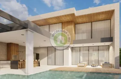 Casa de 800m², 5 suítes no condomínio del lago - barra da tijuca