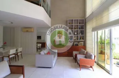 Cobertura à venda, 346 m² por r$ 4.200.000,00 - jardim oceânico - rio de janeiro/rj