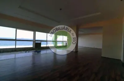 Apartamento à venda, vista frontal mar, 360 m² por r$ 9.350.000,00 - copacabana - rio de janeiro/rj