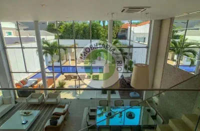 Casa com 5 dormitórios à venda, 600 m² por r$11.500.000,00 - barra da tijuca - rio de janeiro/rj