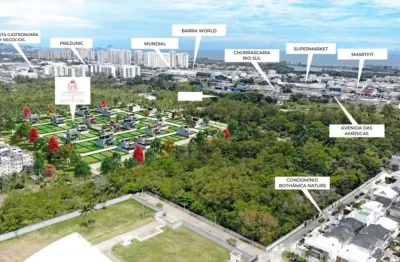 195m2 de Terreno no maravilhoso cond. Villa Blanca II Residence Recreio dos Bandeirantes