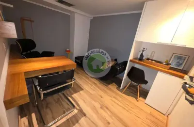 Mobiliada! aluguel de sala comercial de 28m² na barra da tijuca, rio de janeiro - 1 vaga de garagem inclusa!